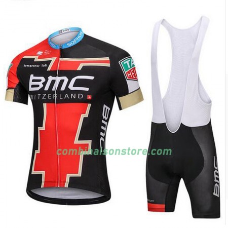 Combinaison Cycliste + Cuissard à Bretelles 2018 BMC Racing Team N002